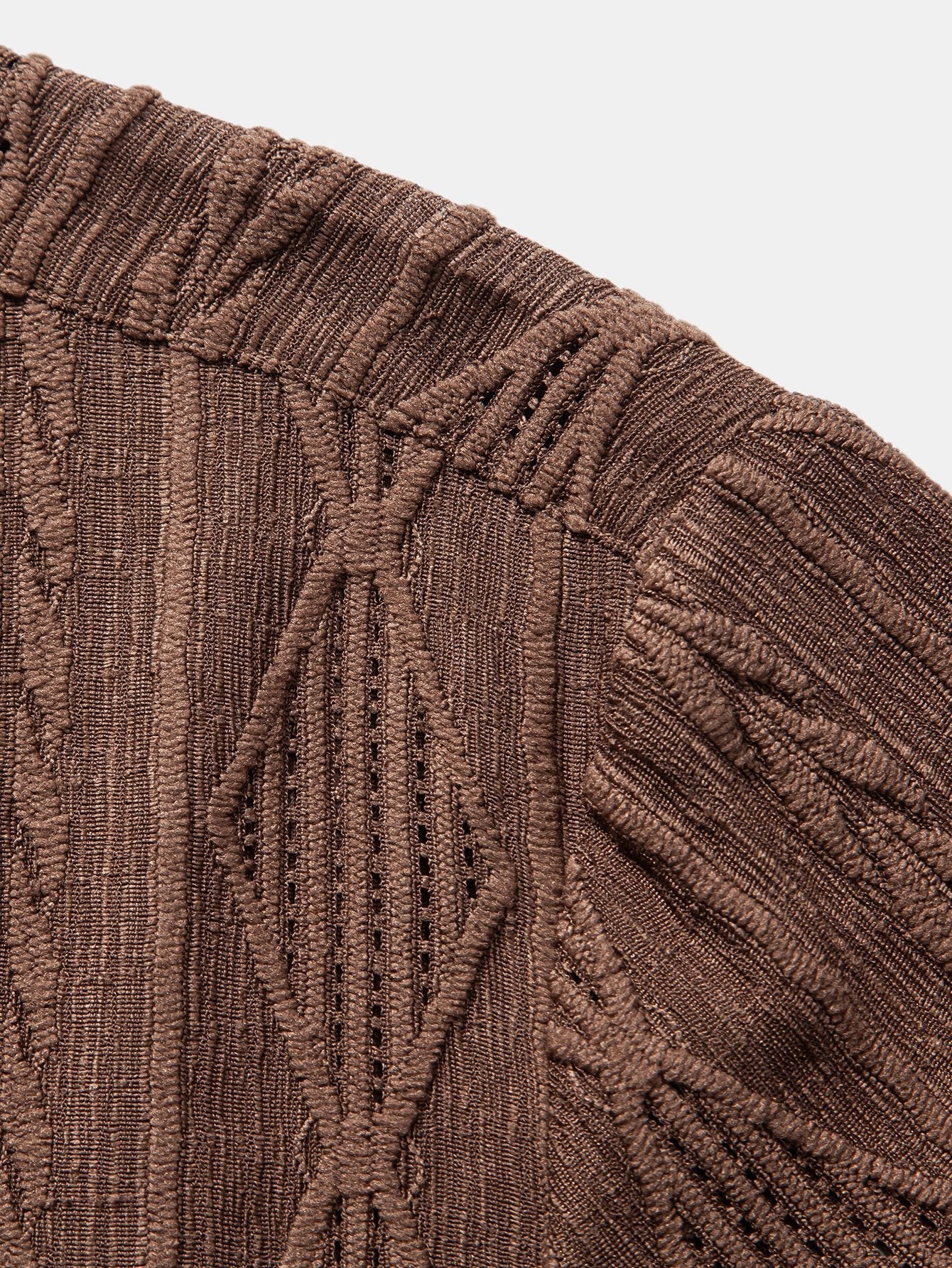 Cubanos cubiertos de jacquard geométrico