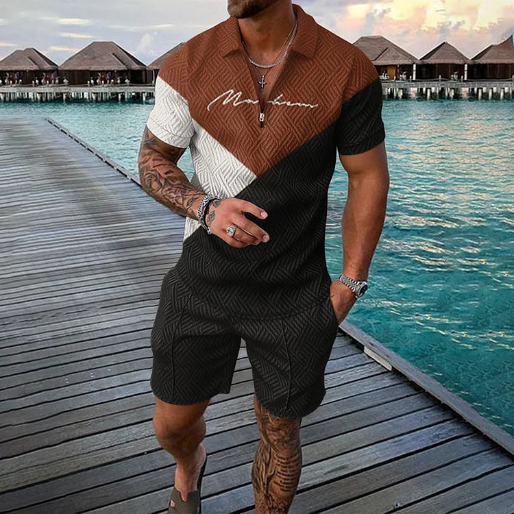 Vanguard Polo-Shirt und Shorts Set