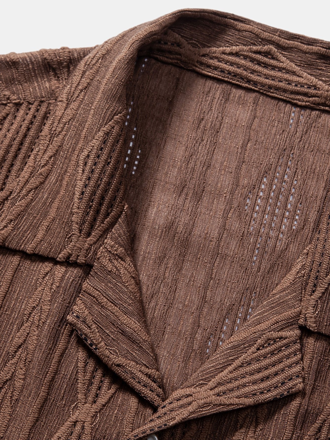 Cubanos cubiertos de jacquard geométrico