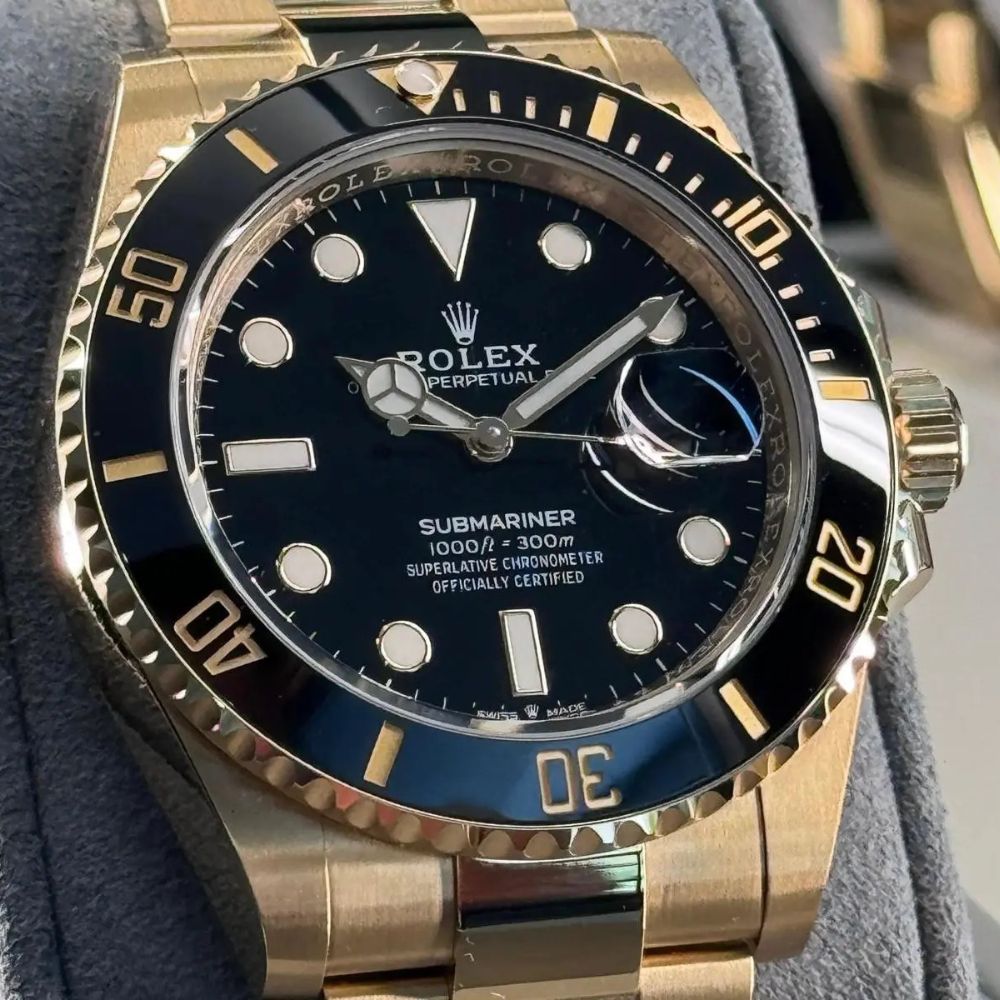 Submariner Date 126618ln-0002 “Yellow Gold Black Dial”