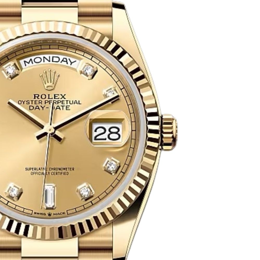 Day-Date Diamond 128238 “Yellow Gold”
