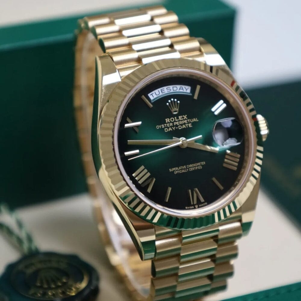 RLX Day-Date 228238 “Green Ombre” Men's Watch
