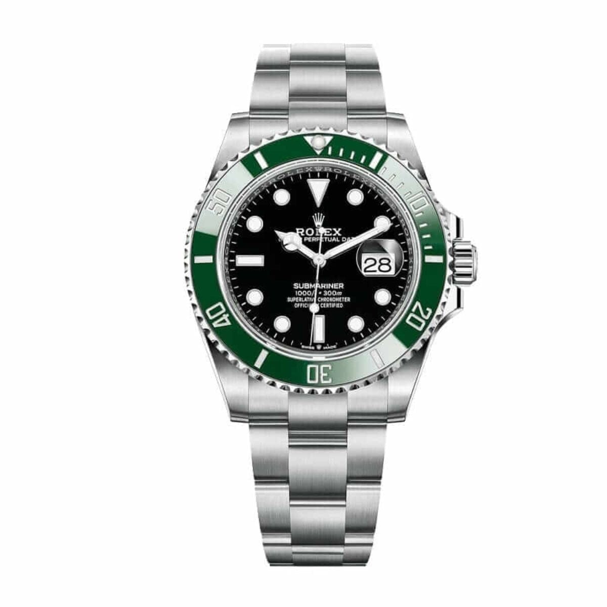RLX Submariner 126610LV “Kermit” Men's Wristwatch