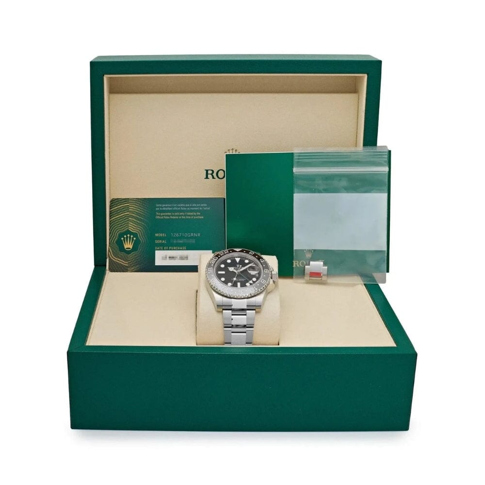 RLX GMT-Master II Bruce Wayne 126710GRNR Men's Watch