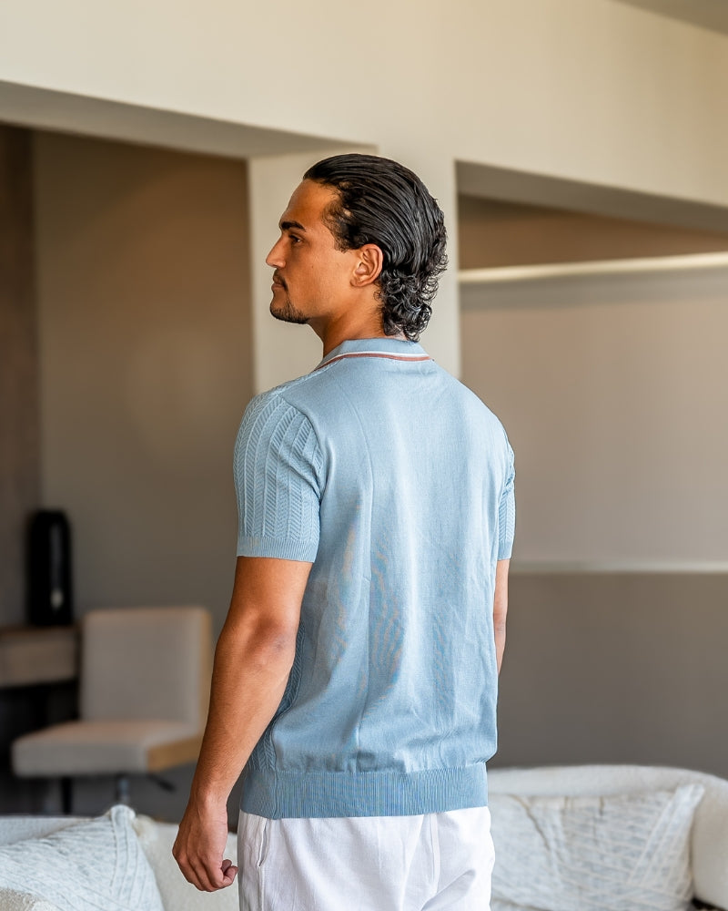 The Ashford knitted polo