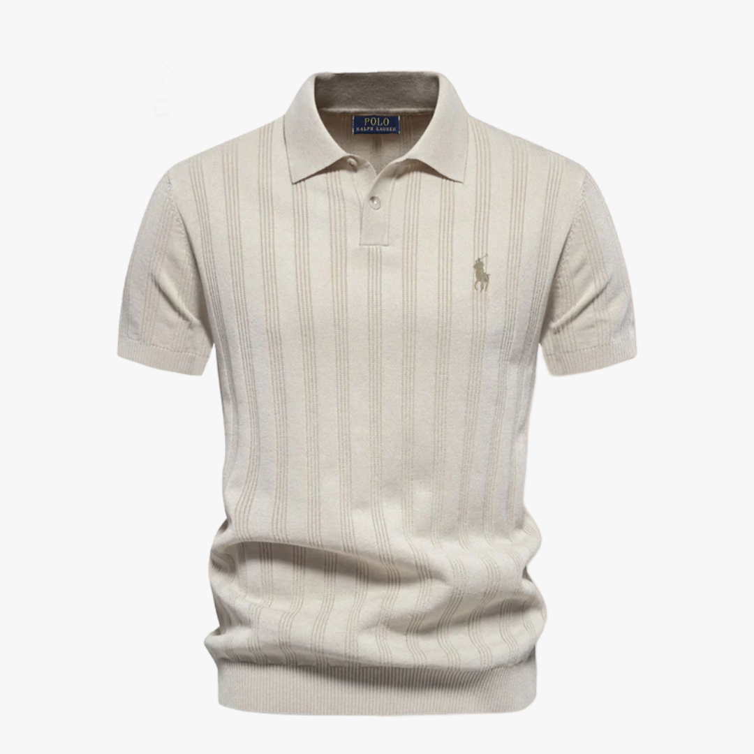 R&L™ structured tricot polo shirt