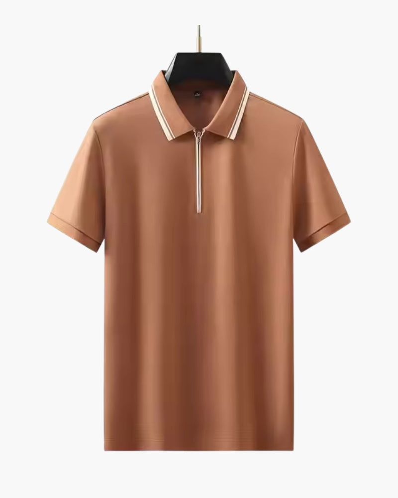 The Ridgeway polo shirt with zip