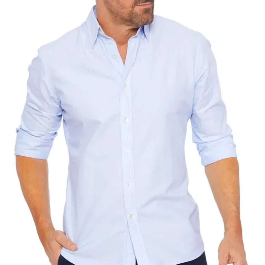 Slim-fit shirt with special zip fastening