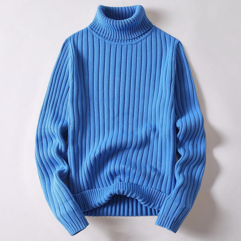 Rollkragenpullover aus Merinowolle