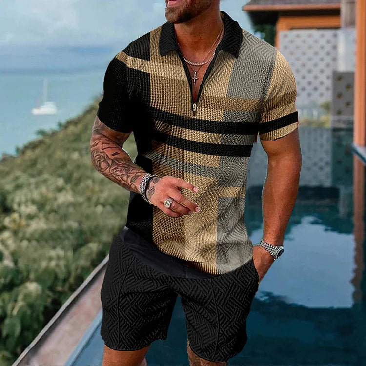Jubal Poloshirt und Shorts Kombi