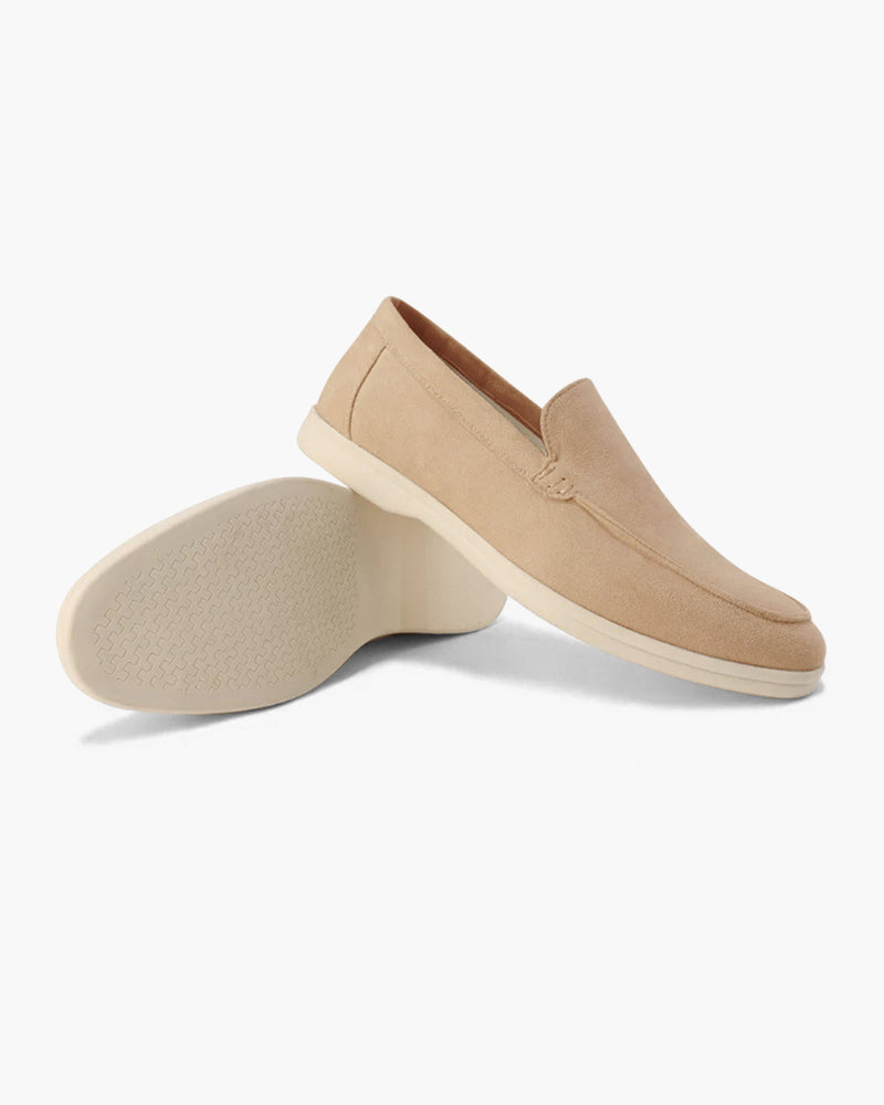 Suede loafer