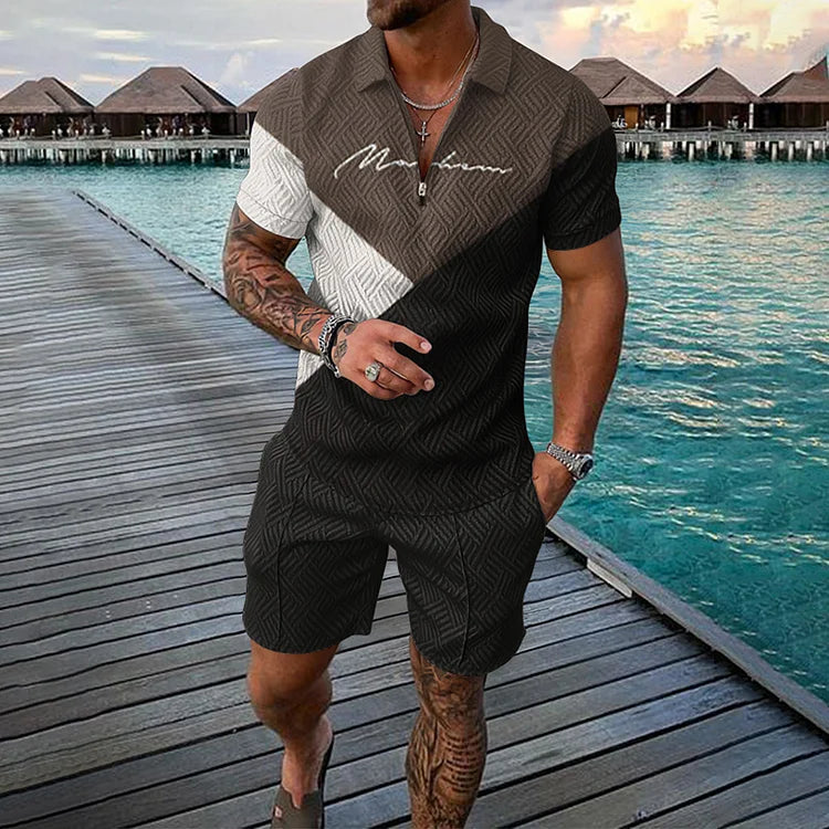 Vanguard Polo-Shirt und Shorts Set