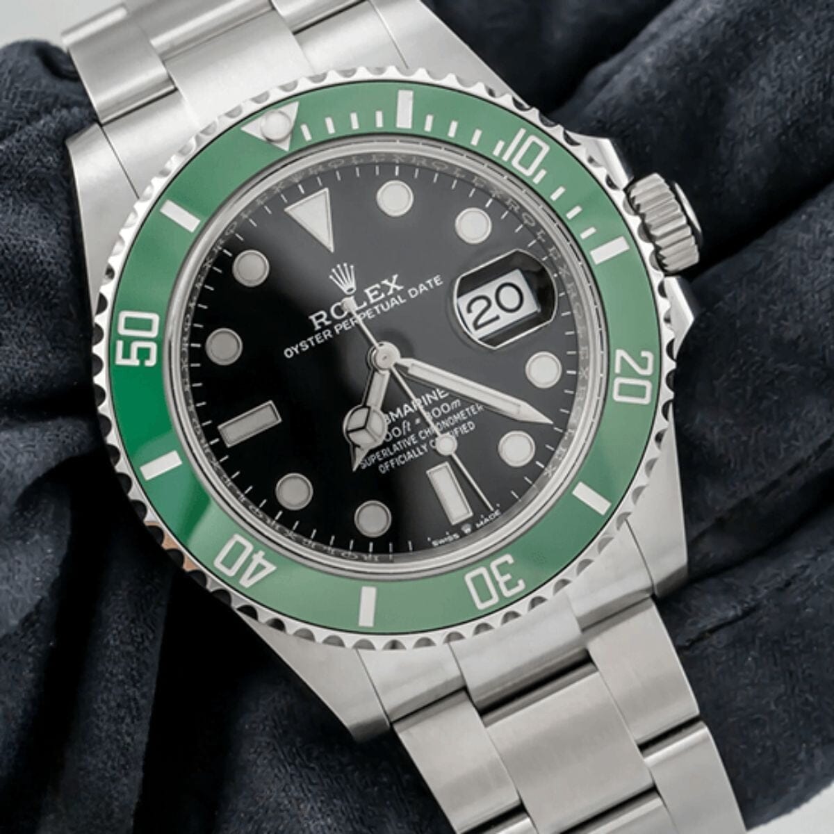 RLX Submariner 126610LV “Kermit” Men's Wristwatch