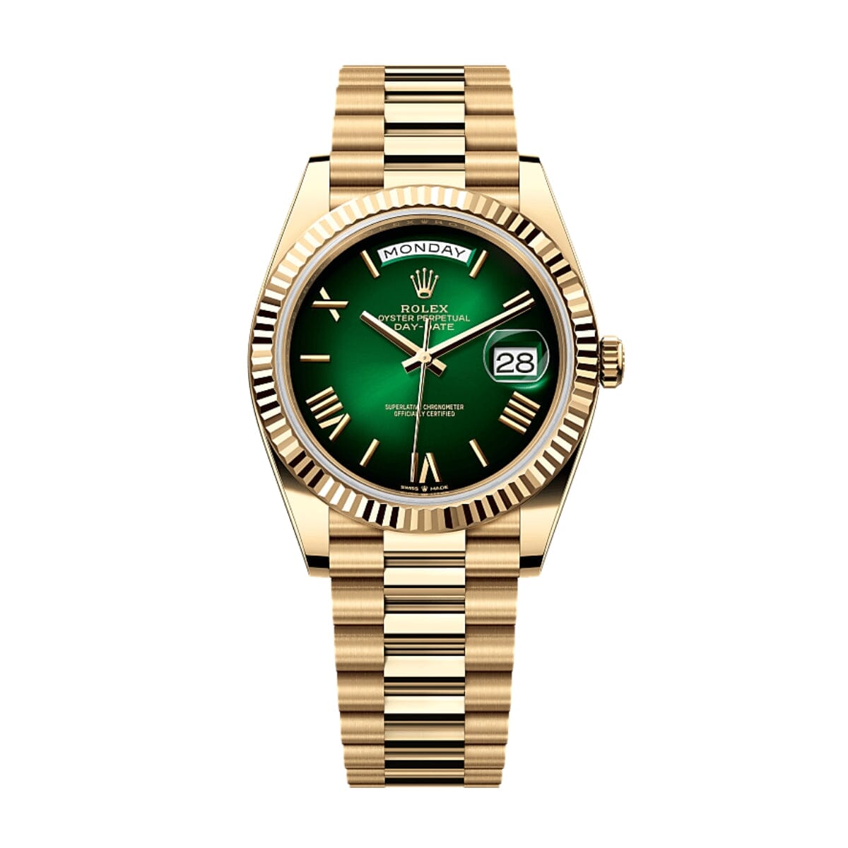 RLX Day-Date 228238 “Green Ombre” Men's Watch