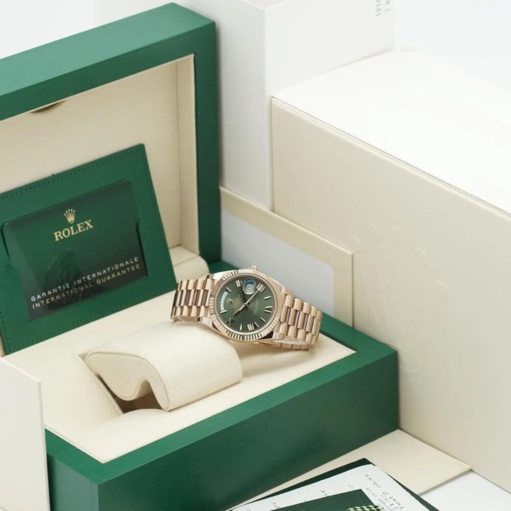 RLX Day-Date 228238 “Green Ombre” Men's Watch