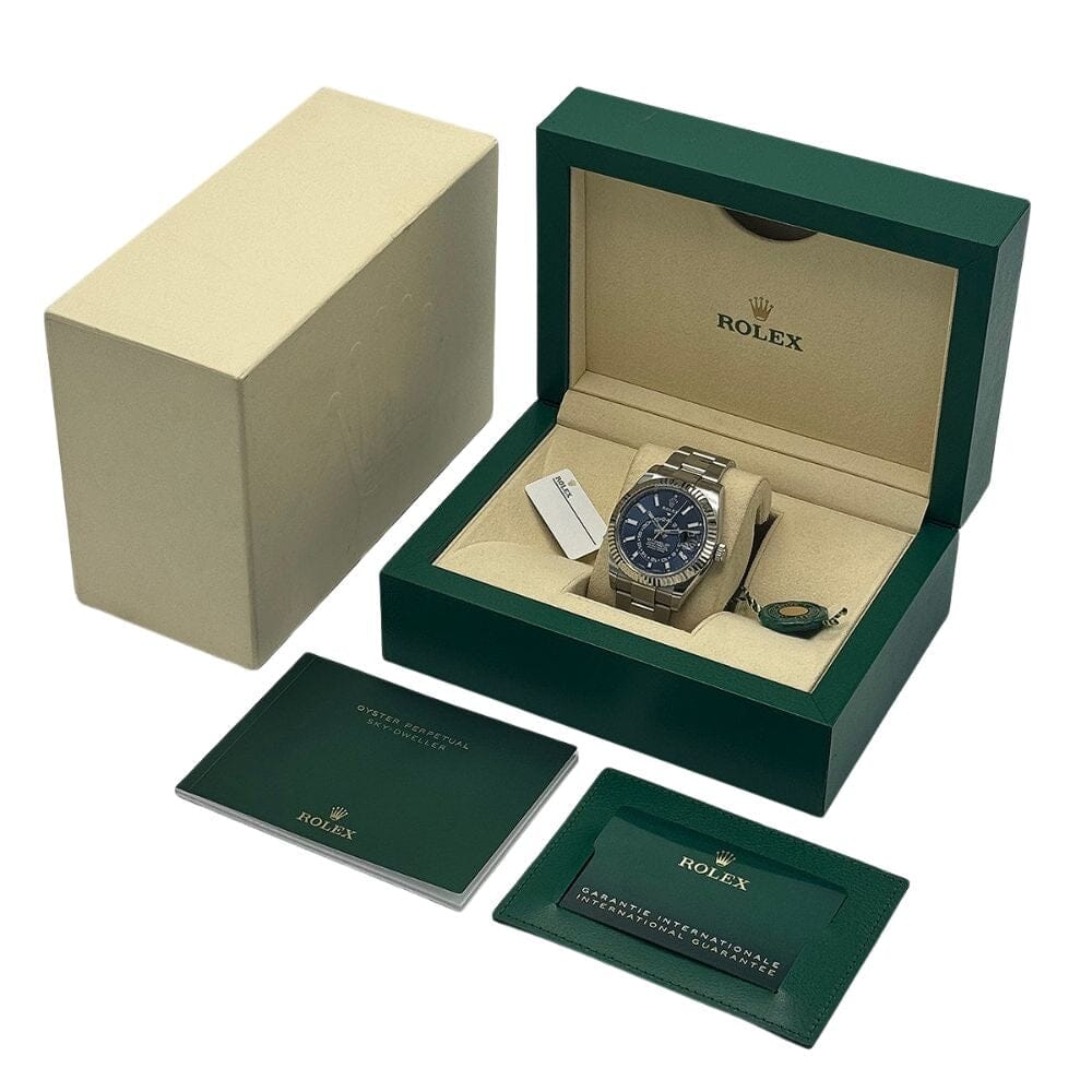 RLX Sky-Dweller "blaues Zifferblatt" 326934-0003