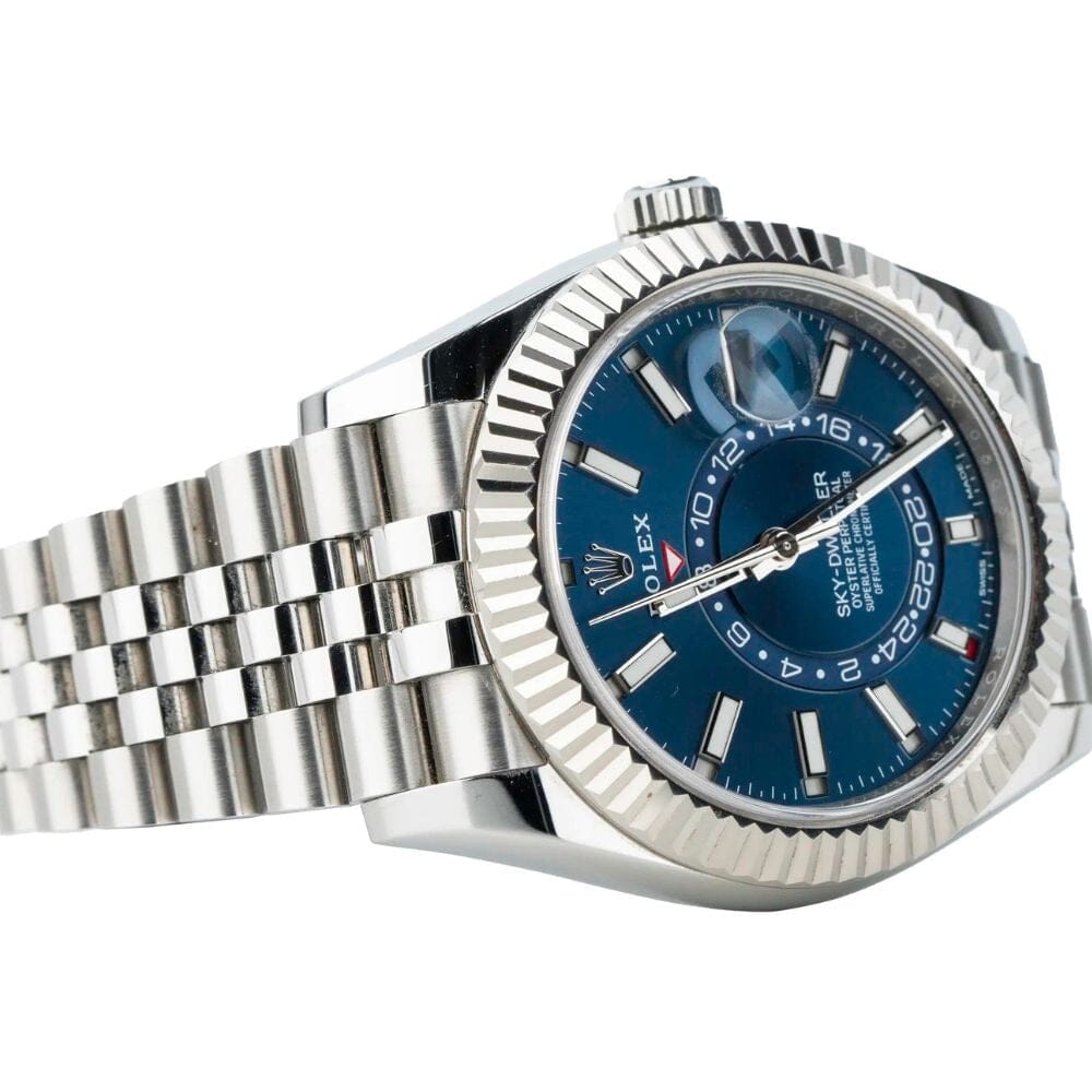RLX Sky-Dweller "blaues Zifferblatt" 326934-0003