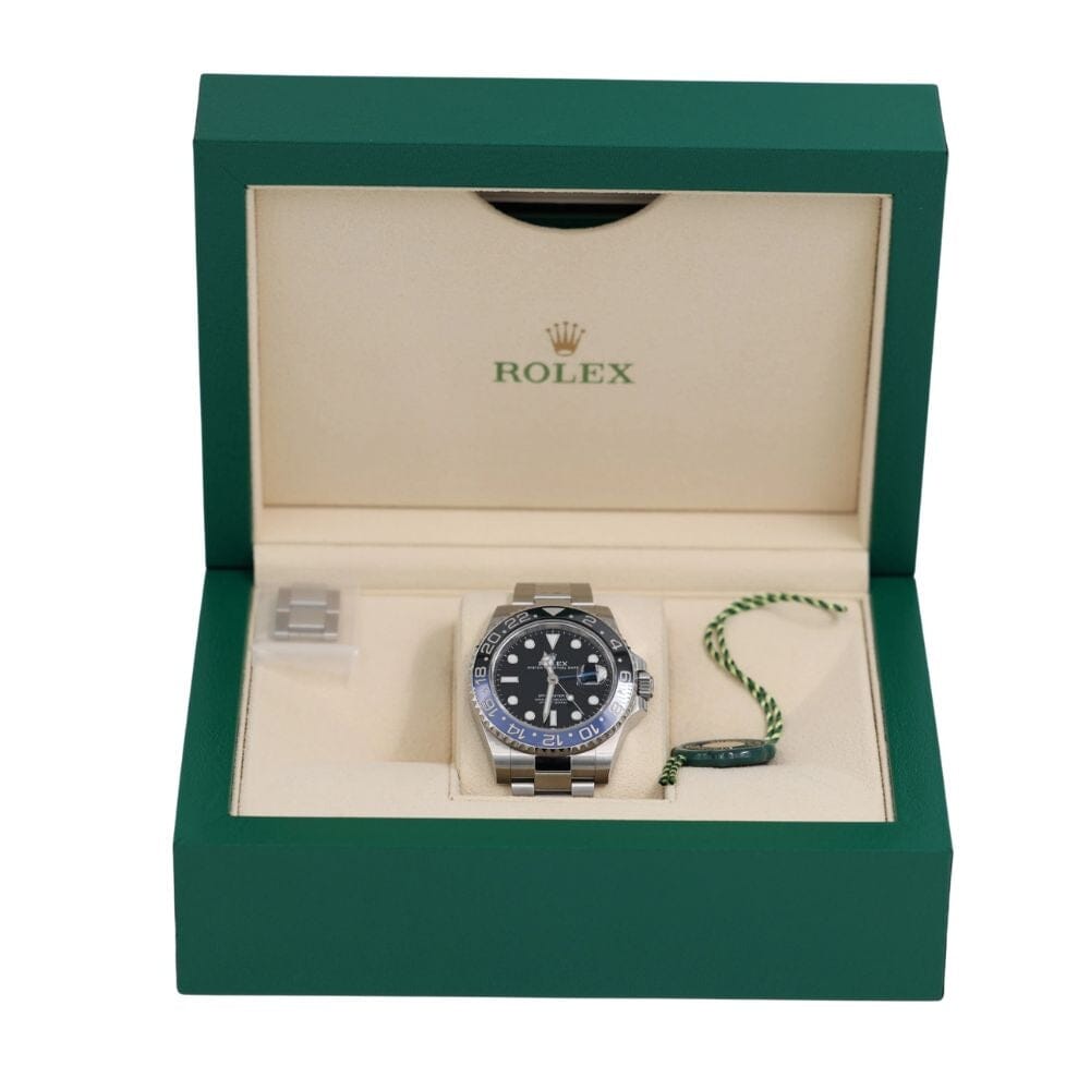 RLX GMT-Master II 116710BLNR “Oyster Batman” Men's Watch