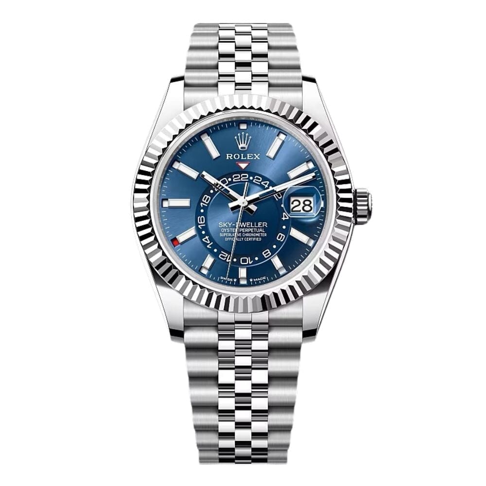 RLX Sky-Dweller "blaues Zifferblatt" 326934-0003